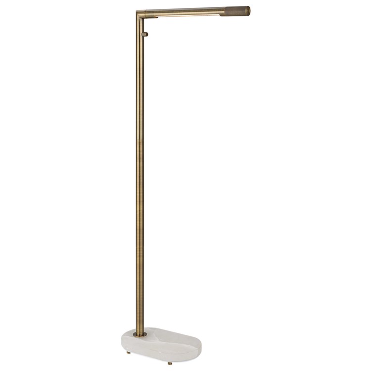 Highlight Floor Lamp - Antique Brass
