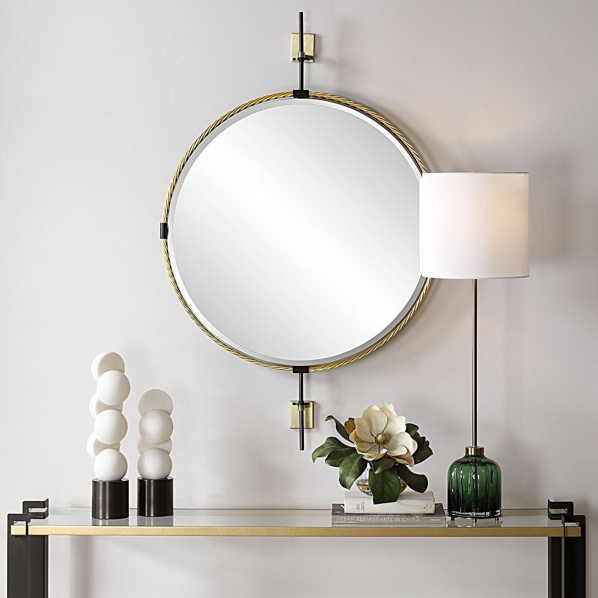 Guardrail Round Mirror Lifestyle